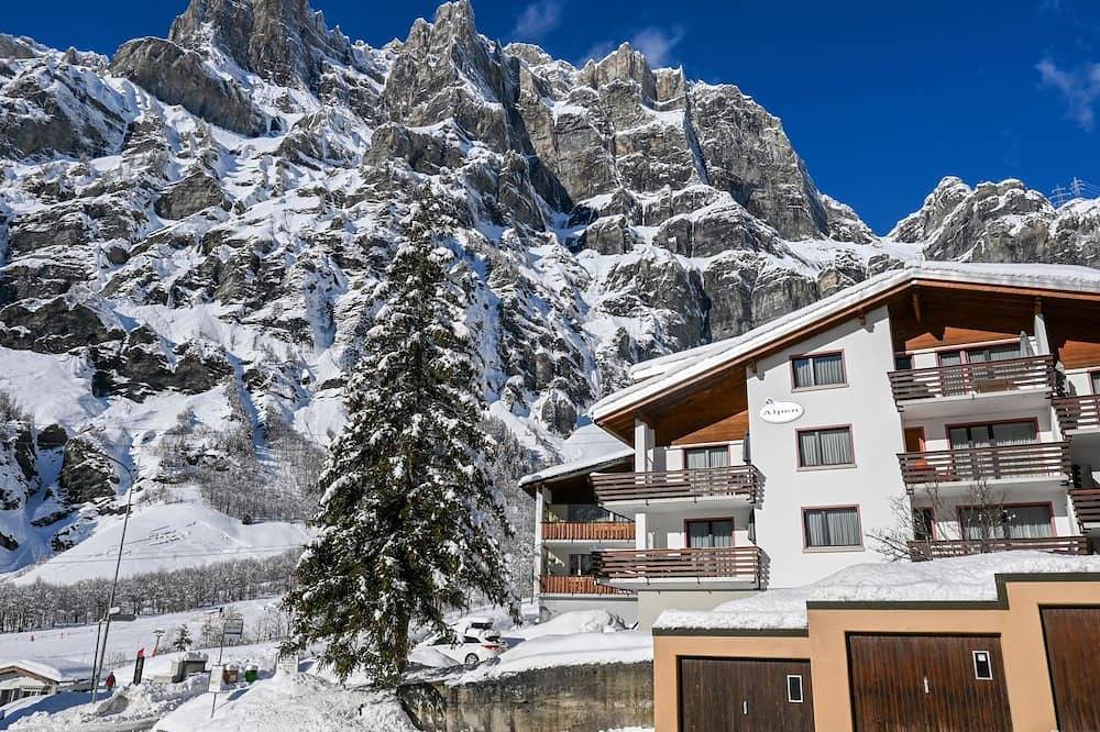 Ganze Wohnung, Alpen Leukerbad # 4-bed apartment, Dusche, Wc in Leukerbad, Leukerbad & Umgebung