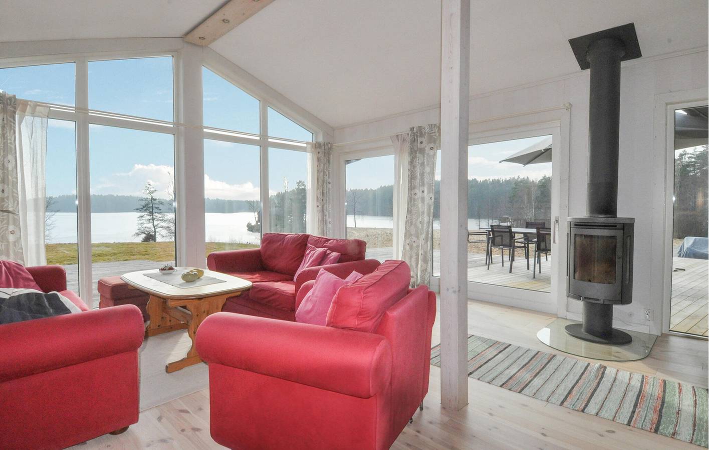 Ferienhaus für 6 Personen mit Seeblick in Dalslands Kanal