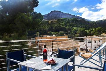 Gîte pour 4 personnes, avec balcon à Cala Sant Vicenc