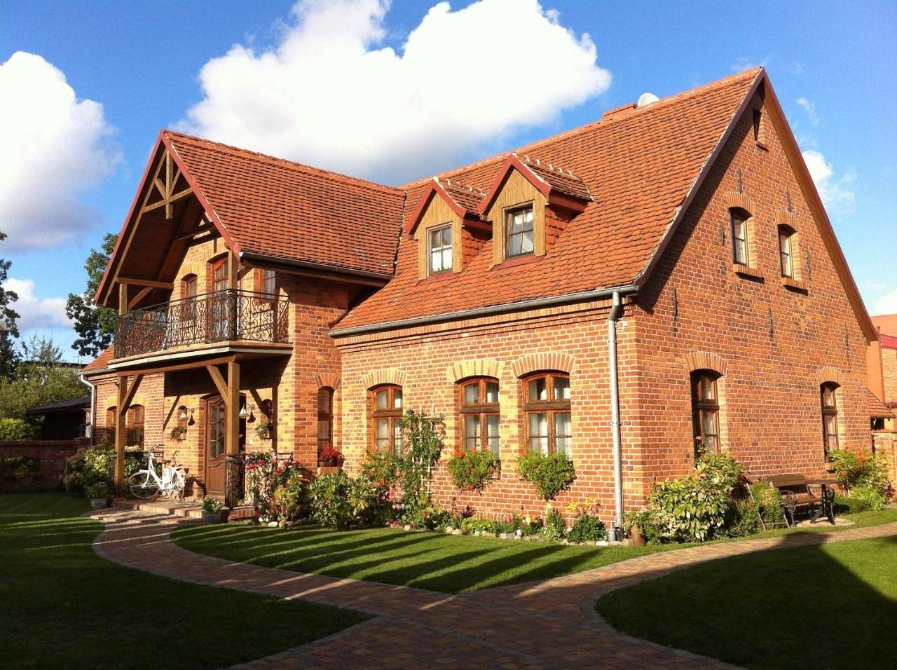 Willa A.D.1894 in Łeba, Słowiński Park Narodowy