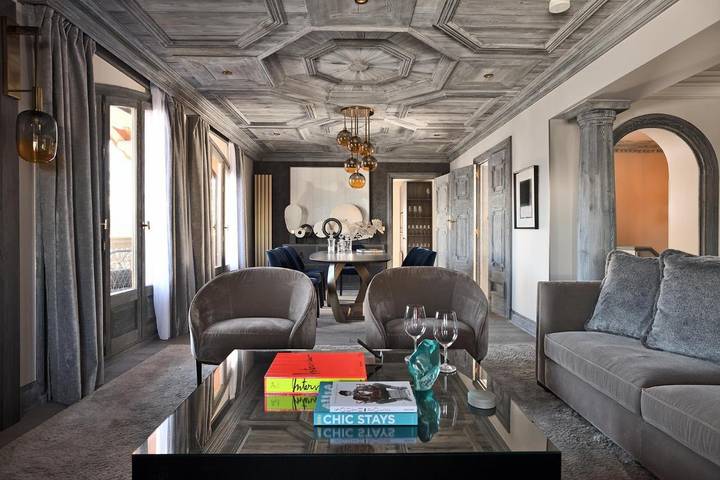 Chalet pour 5 personnes, avec balcon et jacuzzi dans Courchevel 1850