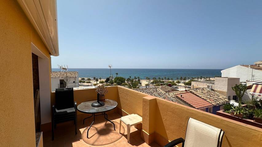 Casa rural para 4 personas, con Vistas al mar además de Balcón y Terraza en Villajoyosa