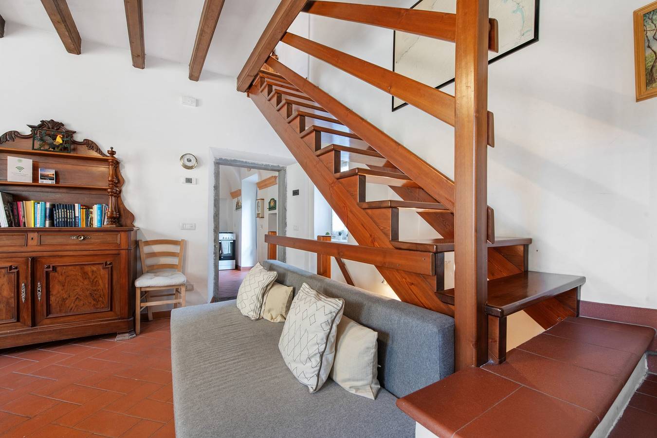 Ganze Wohnung, Ferienwohnung 'Il Giardino Segreto' mit Seeblick, privater Terrasse & Wlan in Sulzano, Iseosee