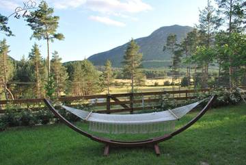 Chambre d’hôte pour 5 personnes, avec terrasse ainsi que jardin et vue à La Bastide