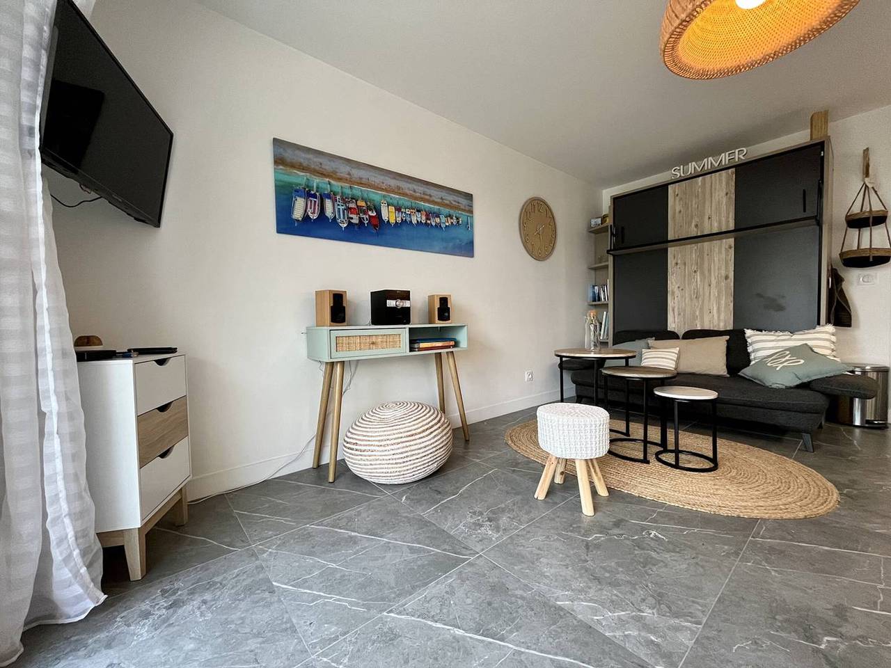 Appartement entier, Appartement Rdc à Boyardville - Vue Port - Parking - Wifi gratuit in Boyardville, Saint-Georges-d'Oléron