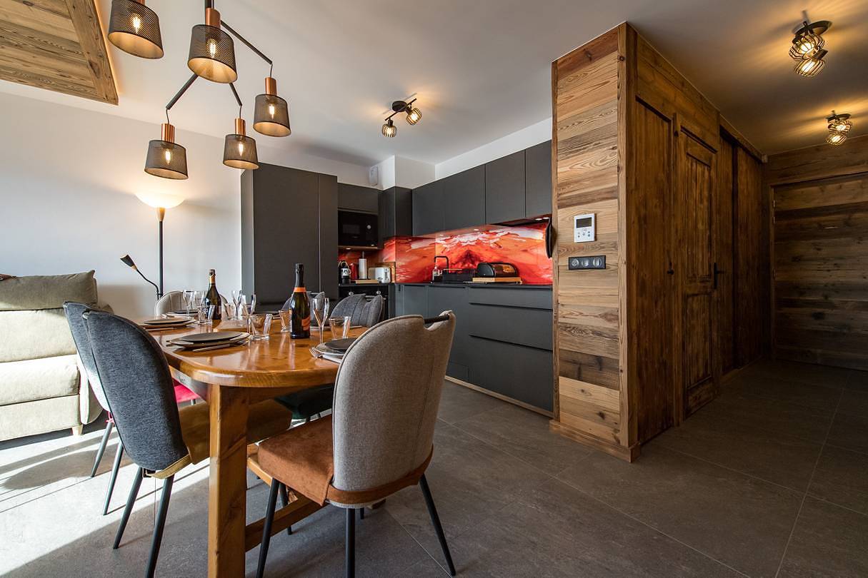 Appartement de vacances entier, Appartement 6 personnes dans une résidence neuve au pied des pistes in La Toussuire, Fontcouverte-la-Toussuire