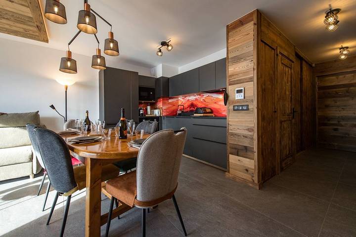 Gîte pour 6 personnes, avec balcon/terrasse dans La Toussuire - 4