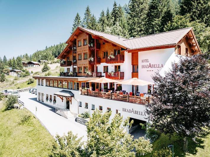 Hotel für 2 Personen, mit Garten und Ausblick sowie Sauna in Gargellen