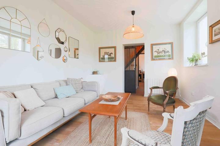 Maison de vacances pour 4 personnes, avec jardin