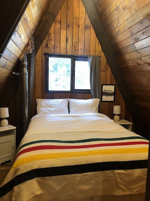 Slope-Side Bliss: A-Frame Haven with Private Hot Tub (Sleeps 7) in Silver Star