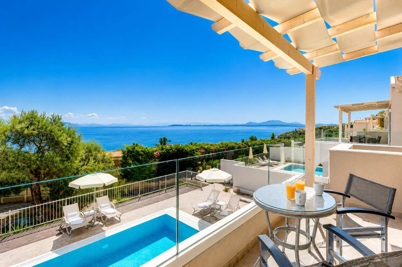 Villa pour 4 Personnes dans Mparmpati, Corfou