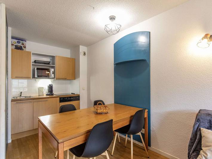 Gîte pour 6 personnes, avec balcon et piscine dans La Mongie - 4