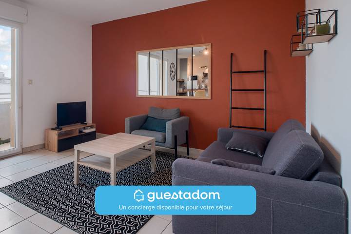 Apartamento de vacaciones para 4 personas, con balcón, Familias con niños - 1