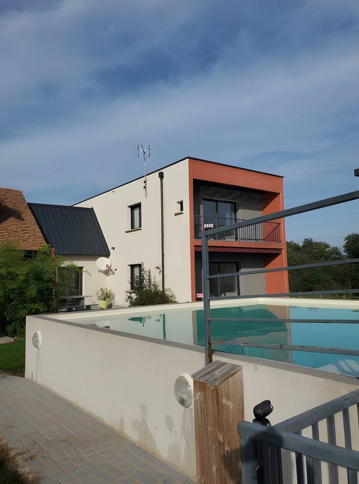 Maison de vacances 'Gite Pan Des Bois' avec terrasse privée, Wi-Fi et climatisation in Thionne, Région de Vichy