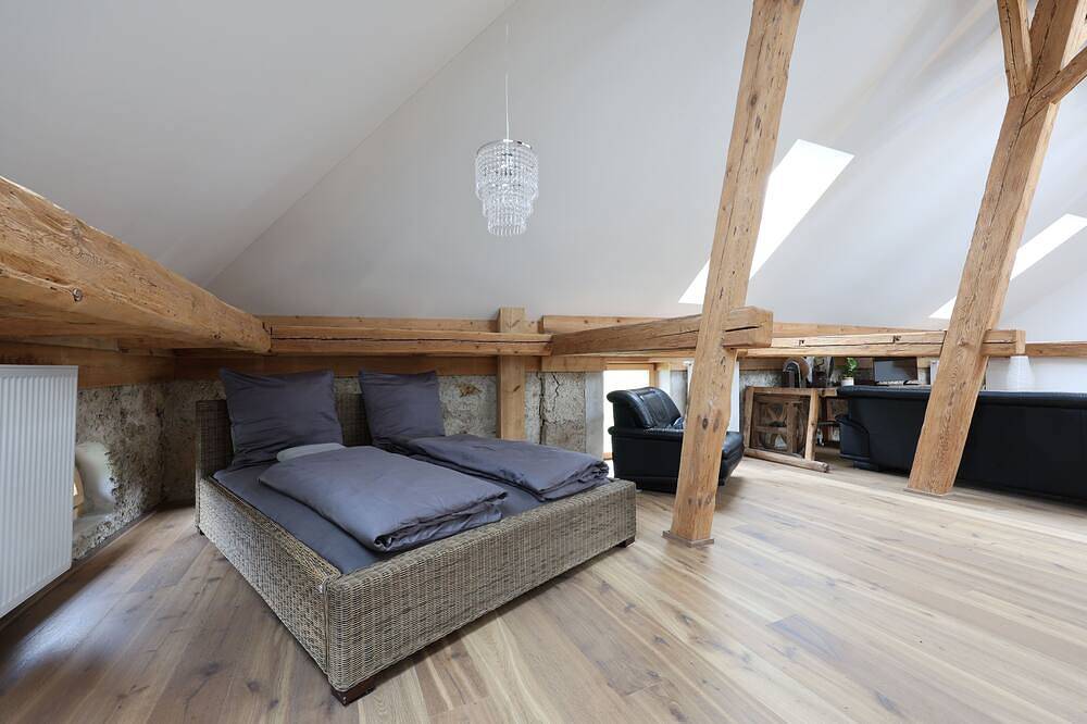 Ganze Wohnung, Ferienwohnung \"Loft\" 140qm für max. 4 Erwachsene in Tachinger See, Taching am See