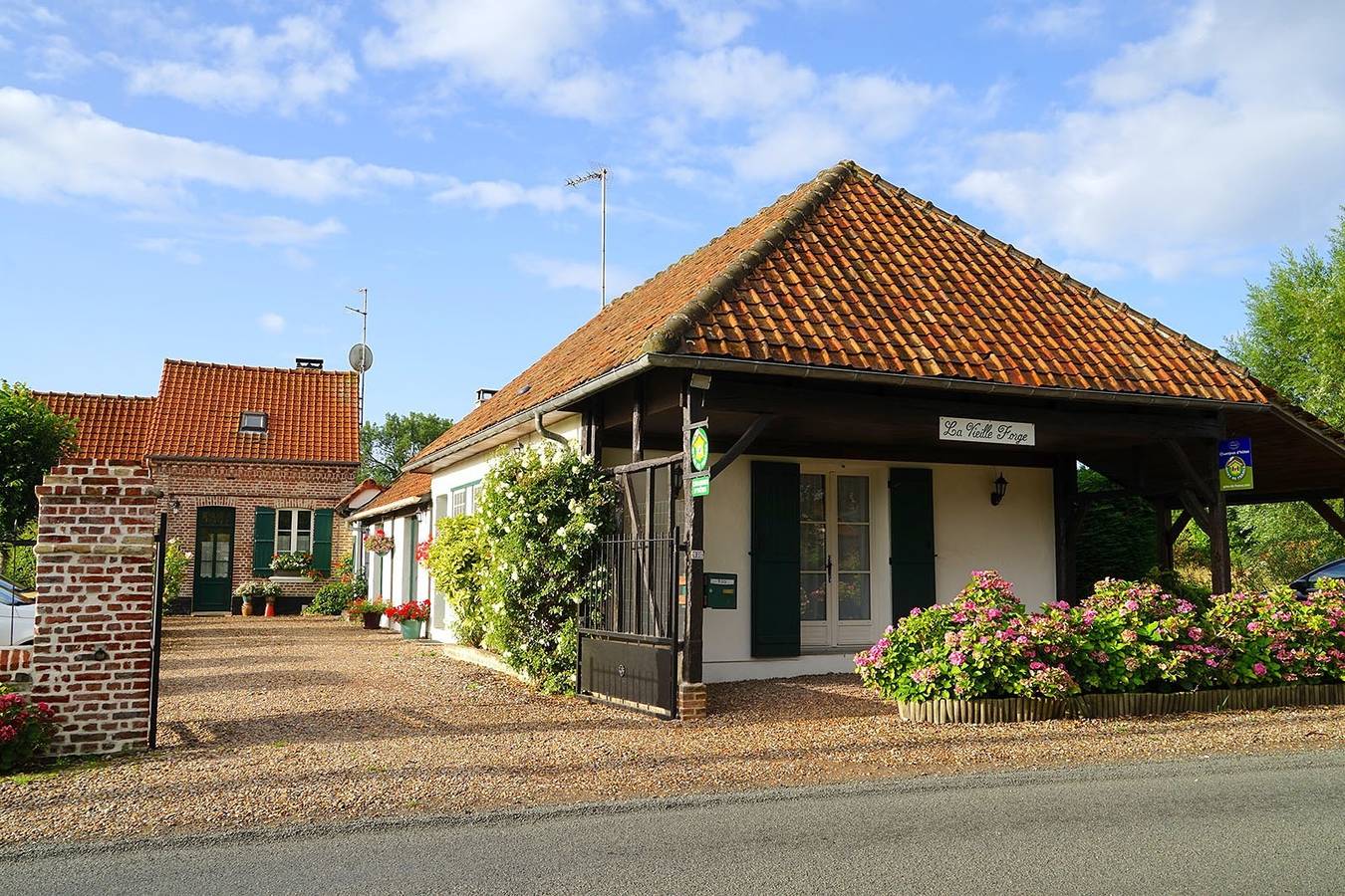 La Vieille Forge - Chambre Vanille in Favières, Région d'Abbeville