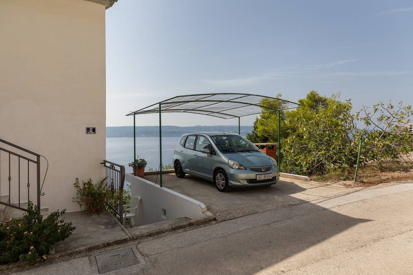 Cały apartament, Jednopokojowy apartament z balkonem i widokiem na morze Mimice, Omis A-11045-a in Mimice, Żupania splicko-dalmatyńska