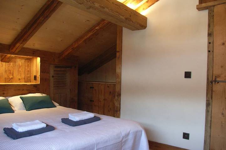 Apartamento entero, Chalet con vista, en una zona tranquila, cerca de todos los servicios en verano e invierno. in Saint-Gervais-les-Bains, Pays du Mont-Blanc