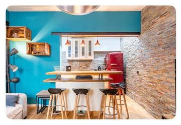 Gîte pour 4 personnes, avec terrasse dans Theatre Du Balcon