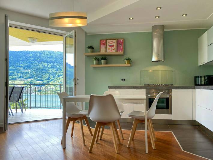 Ganze Wohnung, Blick auf den Caldonazzo-See mit großer Terrasse in Ischia (Pergine Valsugana), Pergine Valsugana