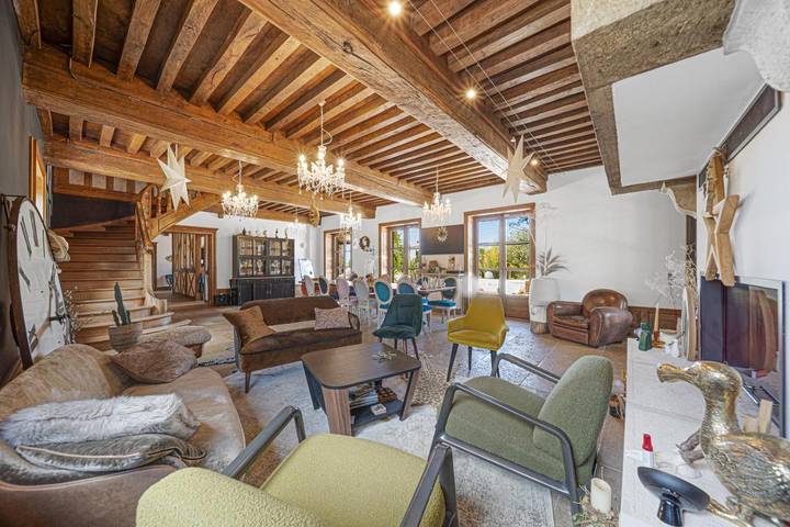 Location de vacances pour 15 personnes, avec piscine ainsi que jacuzzi et terrasse dans Corpeau - 3