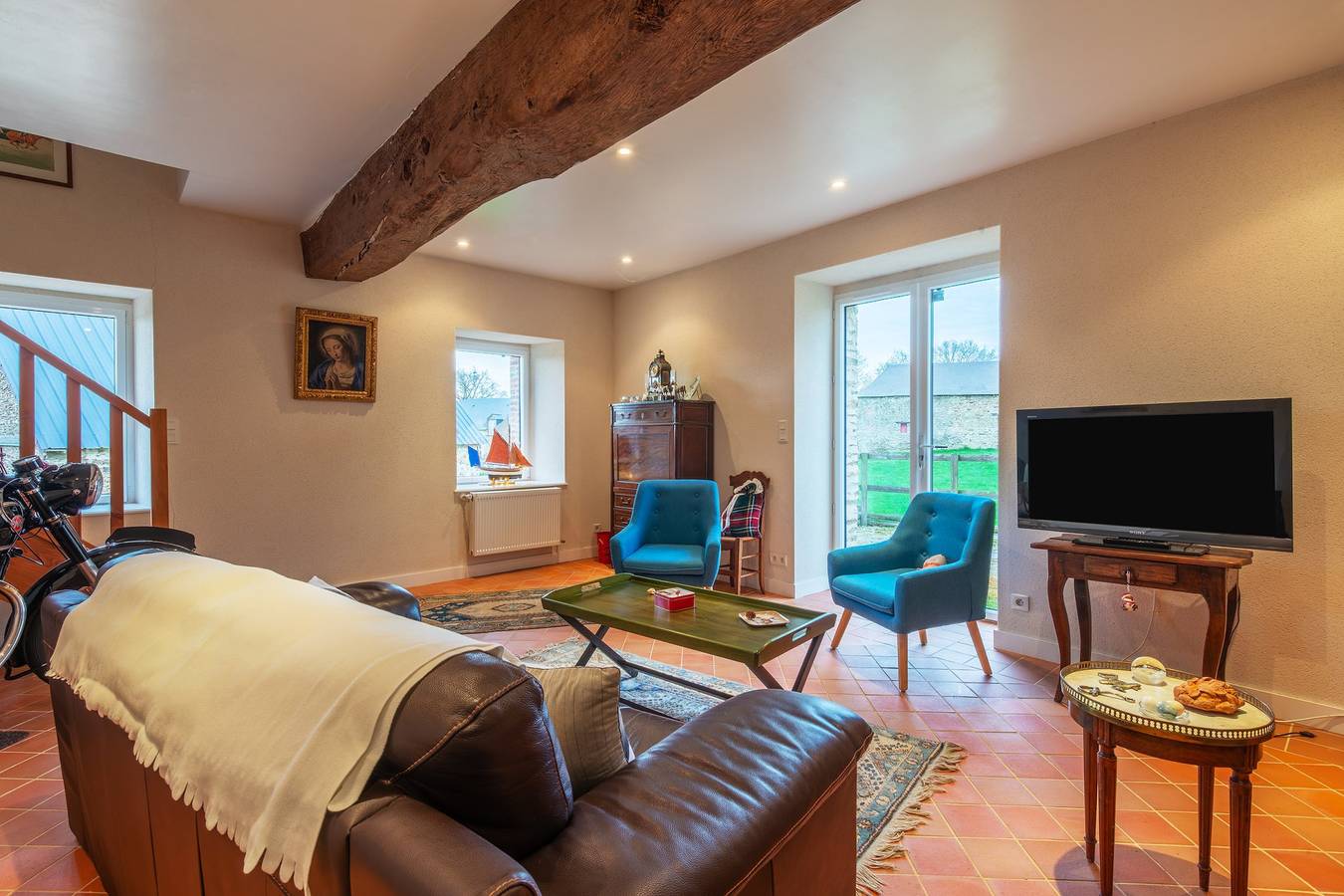 L’Échappée - Campagne - Wifi - Terrasse in Cossé-le-Vivien, Mayenne