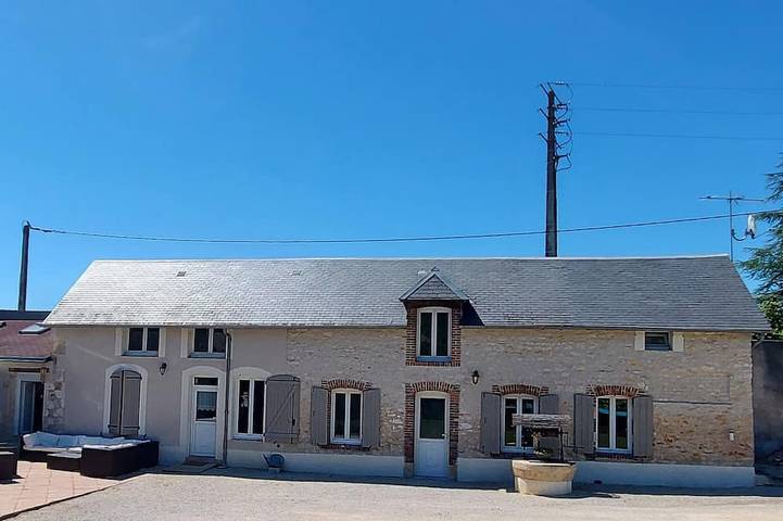 Gîte pour 6 personnes, avec jardin, animaux acceptés