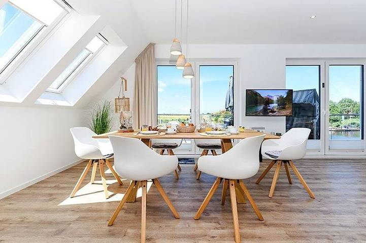 Hausboot für 4 Personen, mit Balkon an der Nordsee - 3