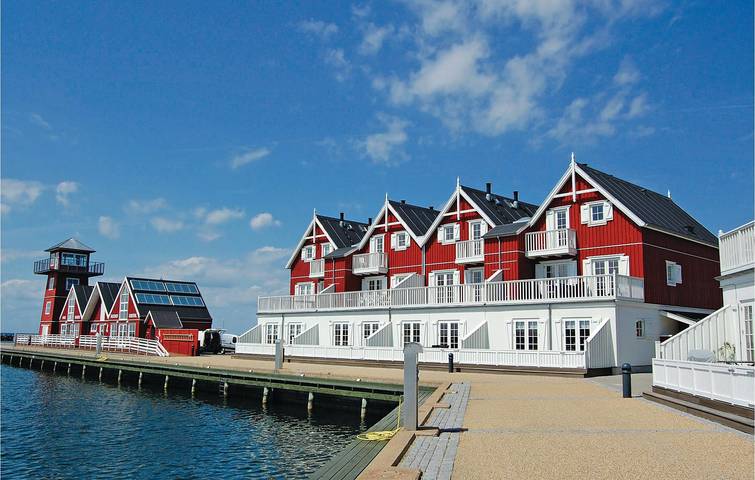 Ferienwohnung für 4 Personen, mit Terrasse und Whirlpool sowie Sauna und Ausblick in Bagenkop