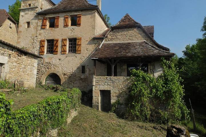 Gîte pour 5 personnes, avec jardin et balcon à Figeac