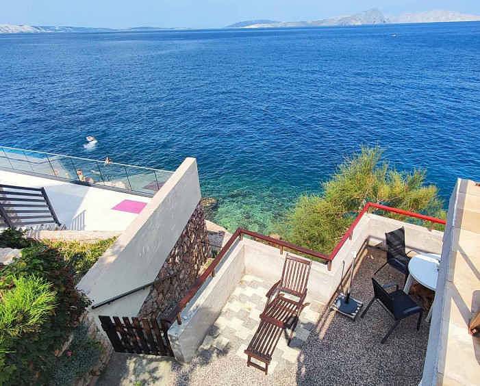 Ganze Ferienwohnung, Ferienwohnung an der Küste mit Meerblick  in Kvarner Festland