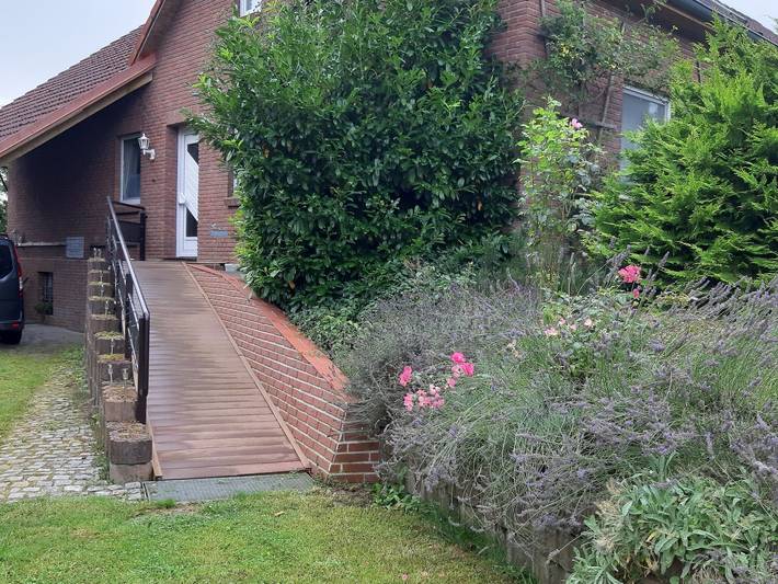 Ferienwohnung für 4 Personen, mit Garten