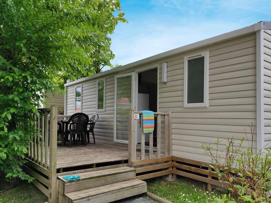Camping le Rouge Gorge 10' Puy du Fou - Mobilheim 6 personen - Mobilhome 30m² (3 Schlafzimmer) Eco 6 Pers. mieten in Saint-Laurent-sur-Sèvre, Loire-Tal