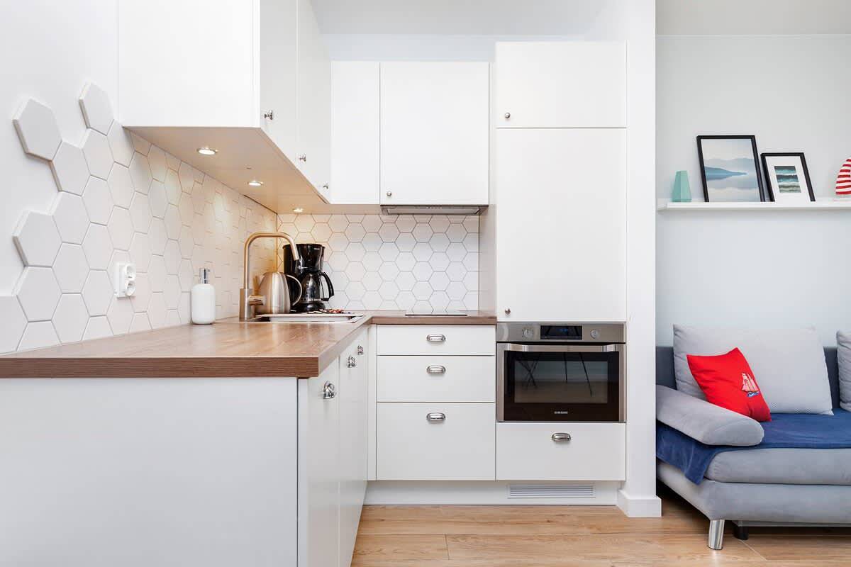 Ganze Wohnung, Ferienwohnung für 4 Personen mit Balkon/Terrasse in Dziwnówek, Wollin