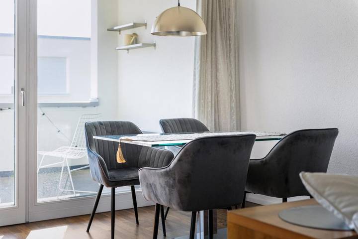 Appartement de vacances pour 6 personnes, avec balcon et vue