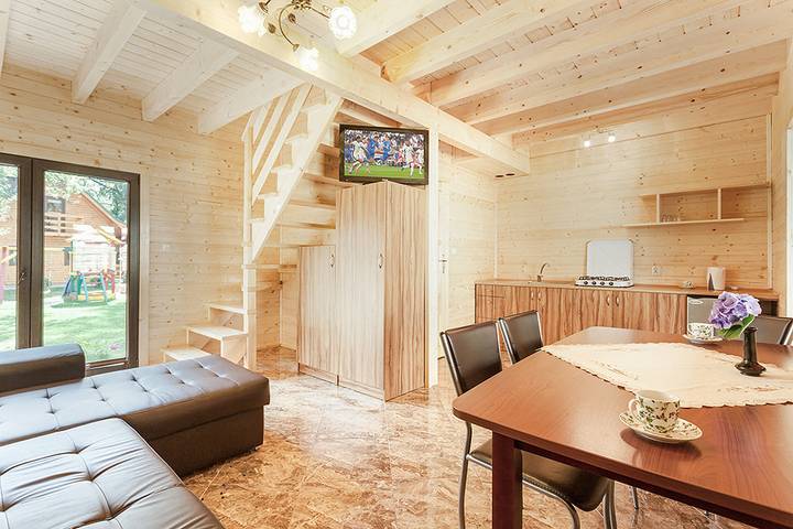 Chalet pour 6 personnes, avec terrasse en Pologne - 2