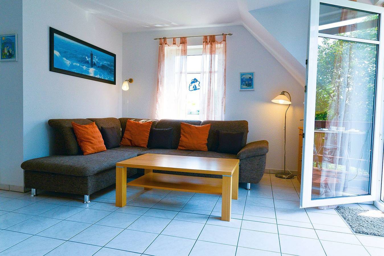 Ganze Wohnung, Ferienwohnung Cuxhaven-Sahlenburg mit Südbalkon nahe Nordsee in Sahlenburg, Cuxhaven