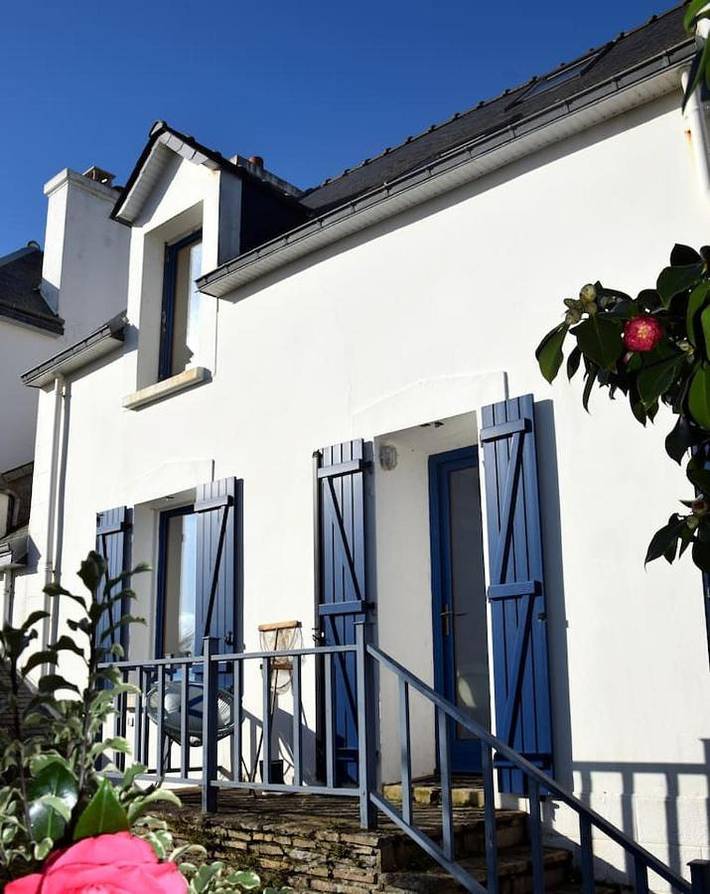 Location de vacances pour 8 personnes, avec vue et jardin dans Doëlan - 3
