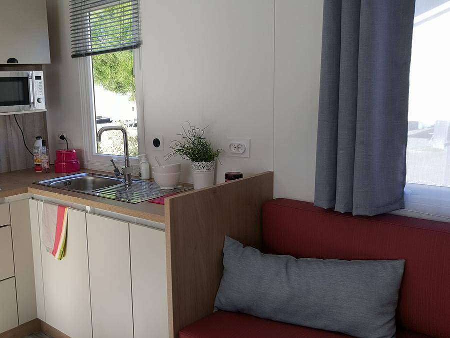 Camping Eleovic - Mobilhome 5 personas - 2 habitaciones Classic 27m². in Préfailles, Côte de Jade