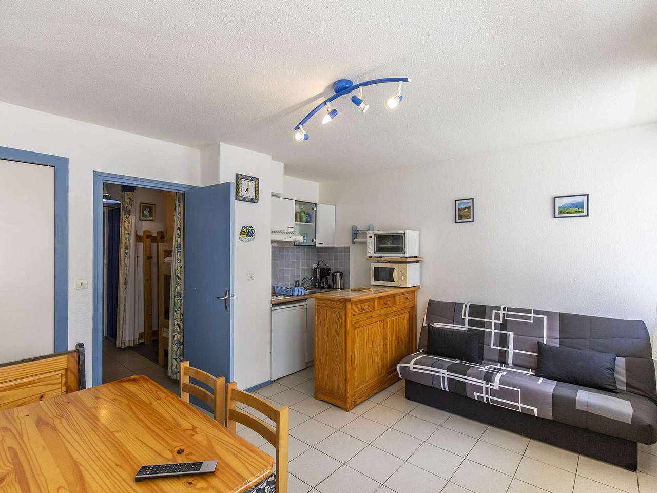 Ganzes Studio, Gemütliches Studio für 4 an den Hängen von Gourette in Gourette, Eaux-Bonnes