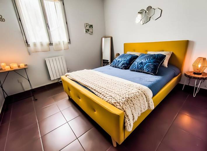 Appartement de vacances pour 2 personnes, avec jardin et vue, animaux acceptés