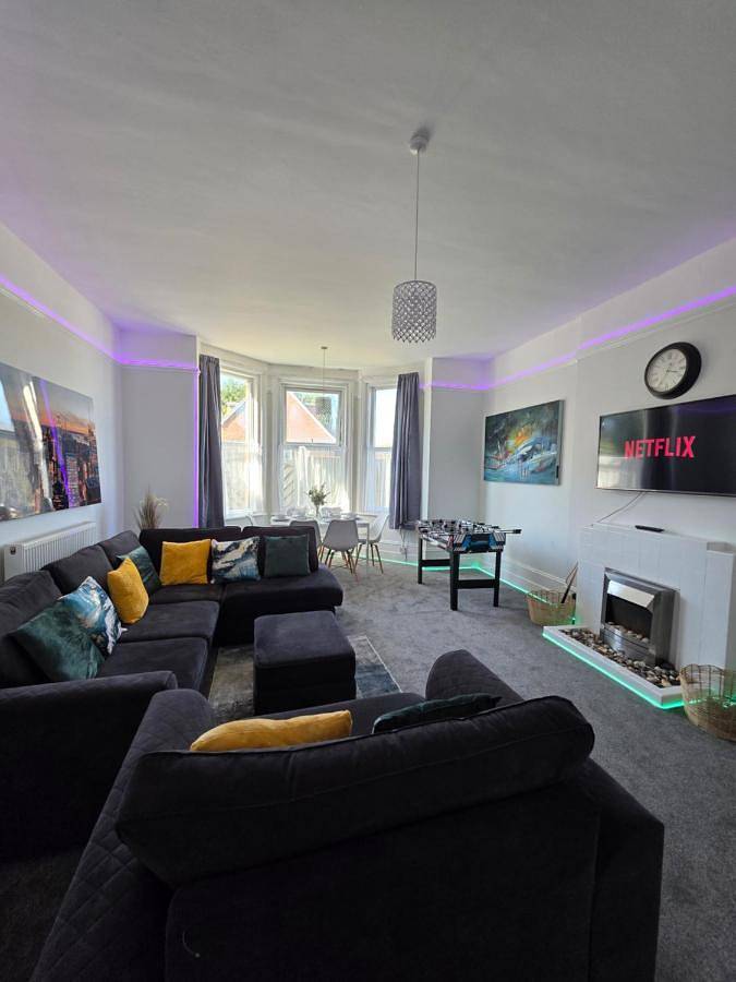 Apartment for 6 people, with garden, with pets in Folkestone