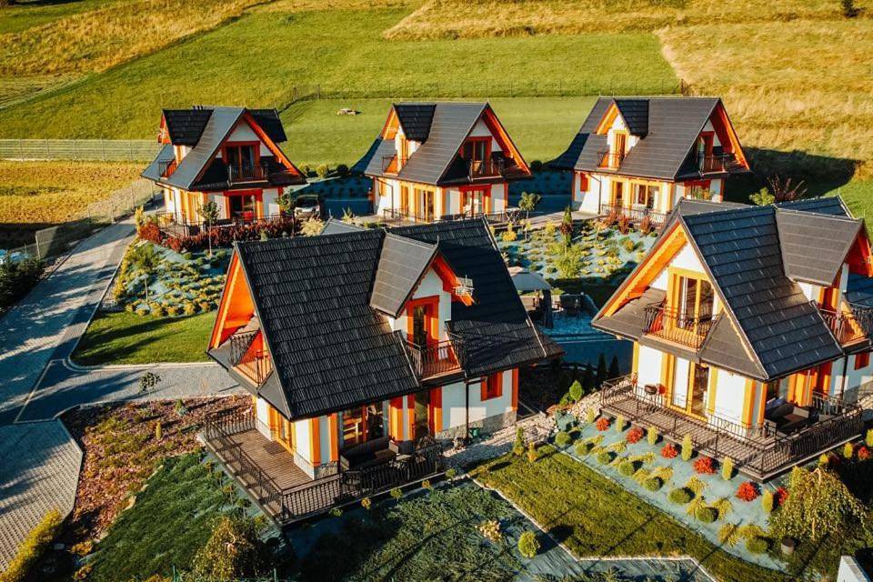 Osada domków Baca in Poronin, Karpaty (Polska)