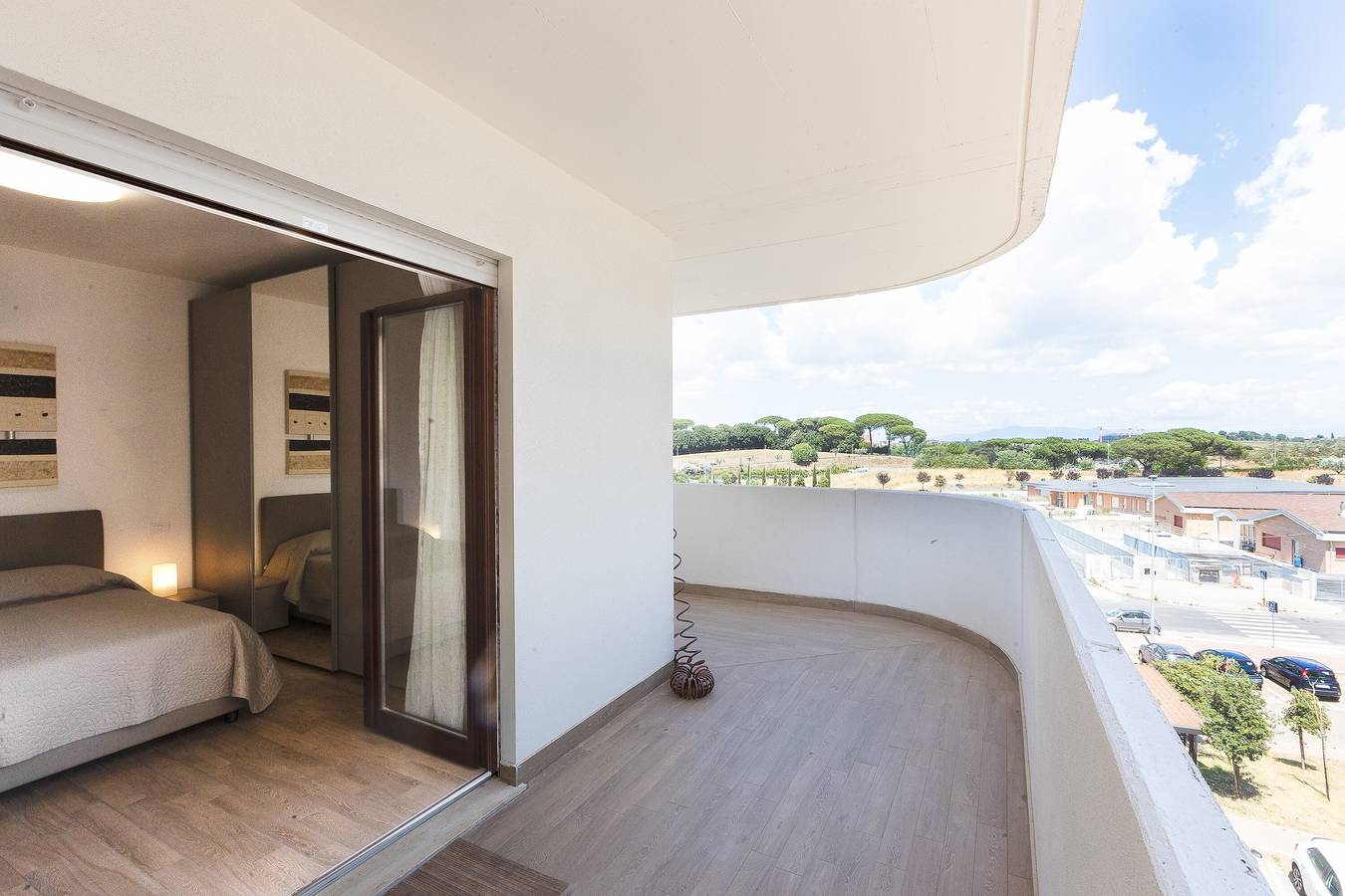 Appartement entier, Appartement "La Casa Di Fonte" avec terrasse privée, Wi-Fi et climatisation in Rome, Province de Rome