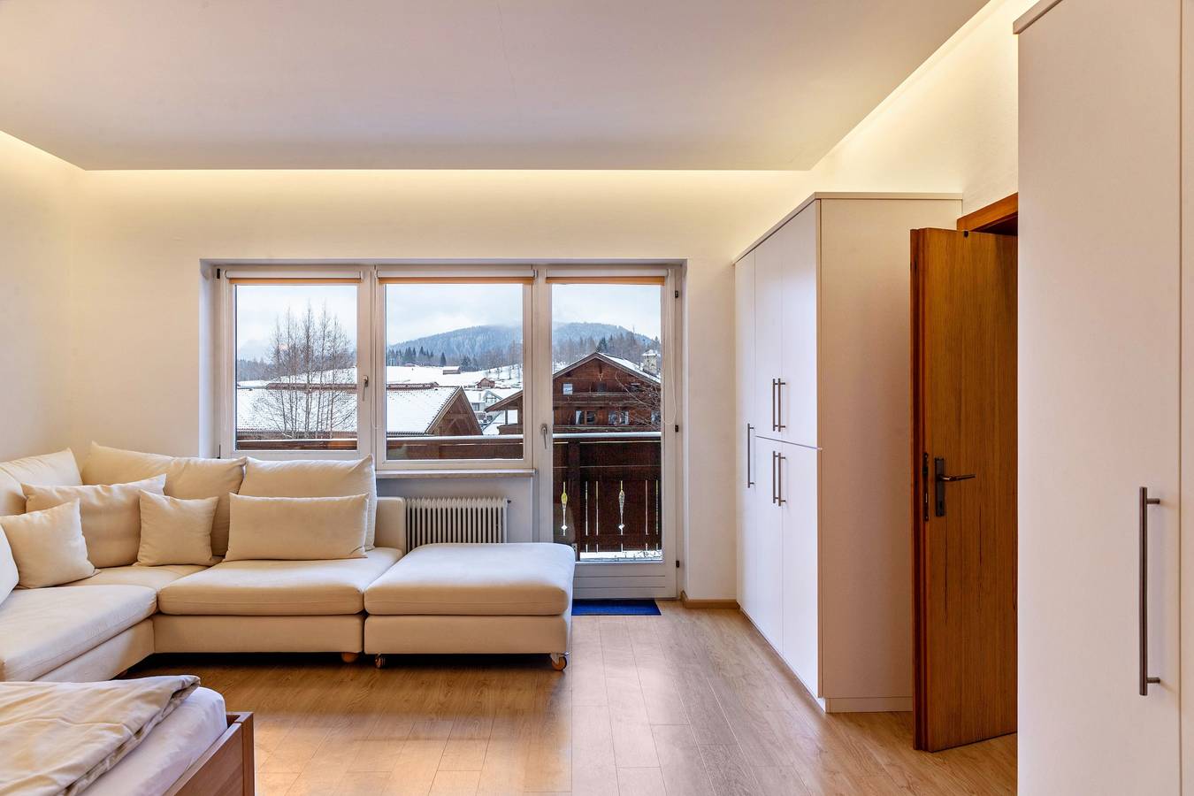 Appartement entier, Appartement de vacances "Haus Excelsior Top 14" avec vue sur les montagnes, sauna partagé et Wi-Fi. in Seefeld in Tirol, District d'Innsbruck-Land