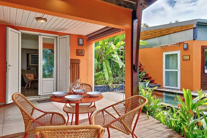 Studio entier, Le Cardinal - Jacuzzi - Climatisation in Avirons, Île de la Réunion