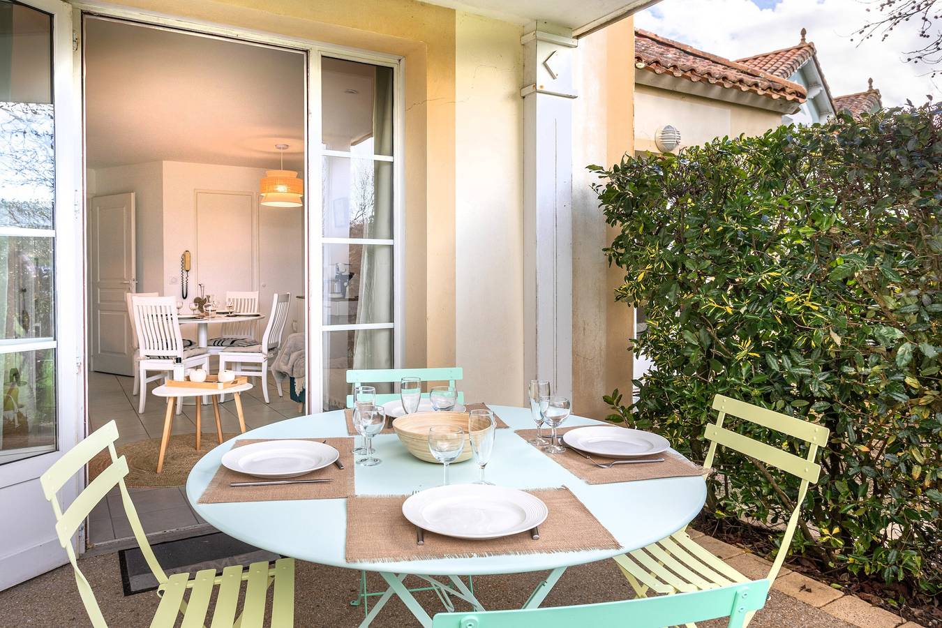 Ganze Wohnung, Ferienwohnung 'Charmant Logement' mit Gemeinschaftspool, privater Terrasse und Wi-Fi in Talmont-Saint-Hilaire, Vendée