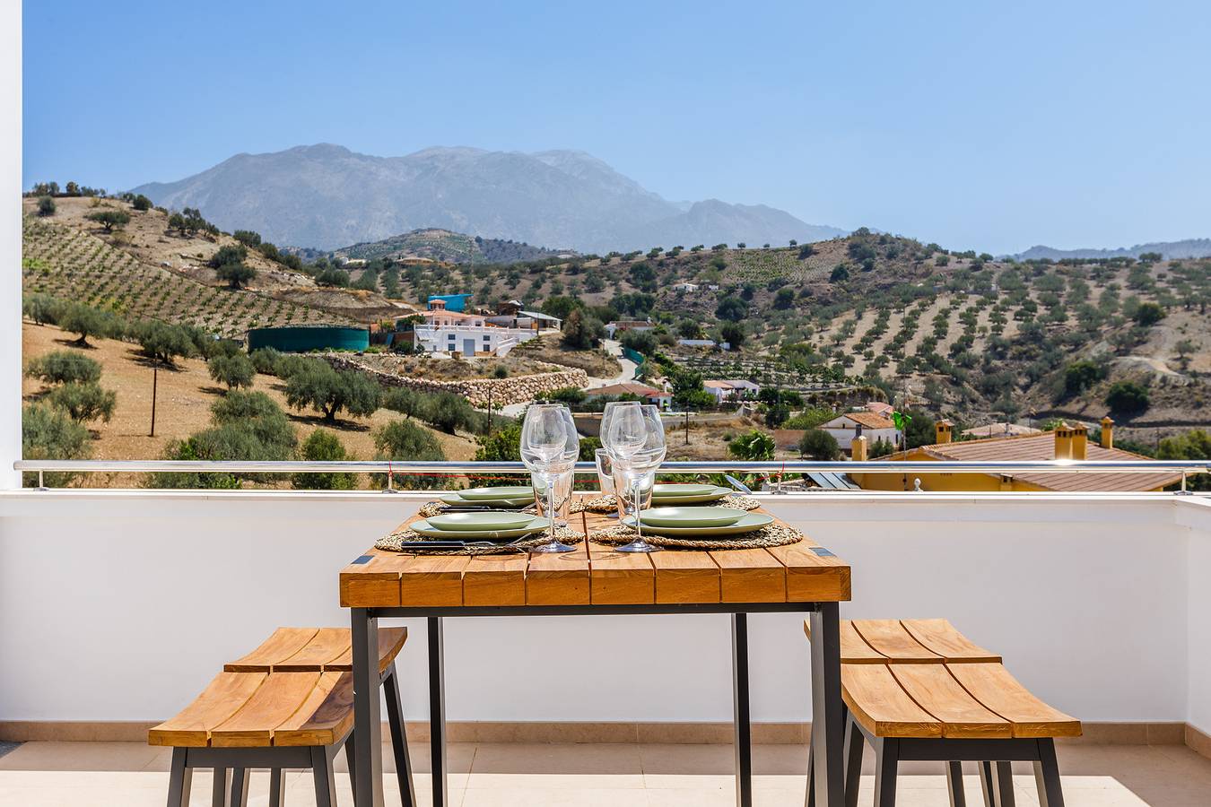 Ganze Wohnung, A&N La Viñuela Mountain View Duplex – Large Terrac in Viñuela, Málaga Provinz