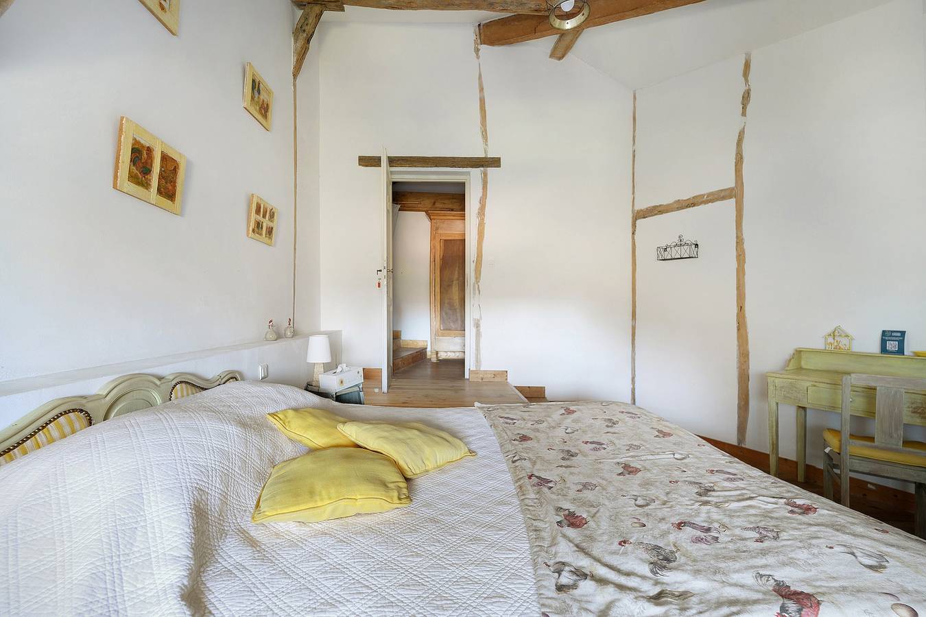 Chambre d’hôtes « Le Poulailler » avec terrasse commune, jardin partagé et Wi-Fi in Rieucros, Ariège