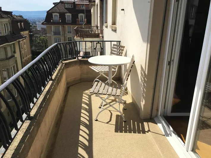 Ferienwohnung für 2 Personen, mit Balkon und Ausblick - 1